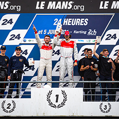 Arrivée des 24h Stud’kart & podium