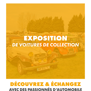 Exposition de voitures de collection